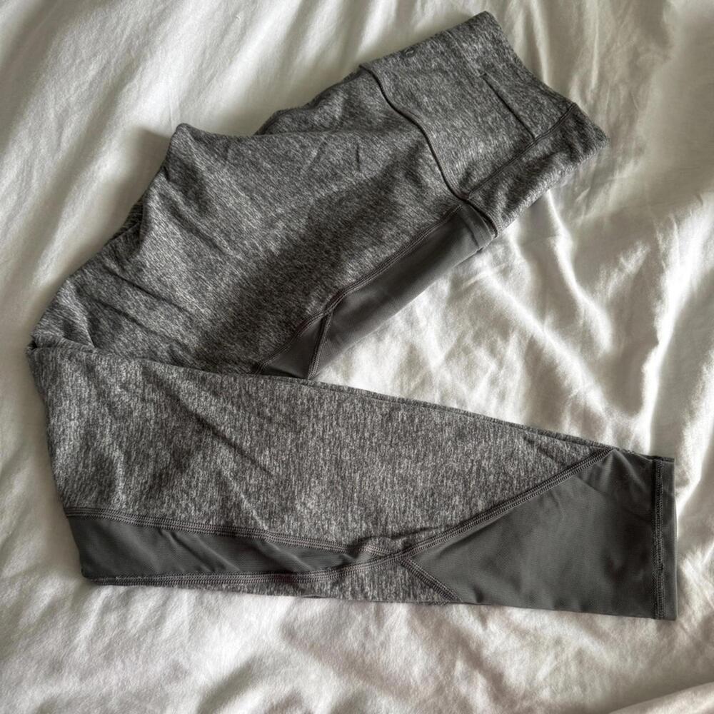 1 Lululemon Make A Move Tight - Heathered Grey